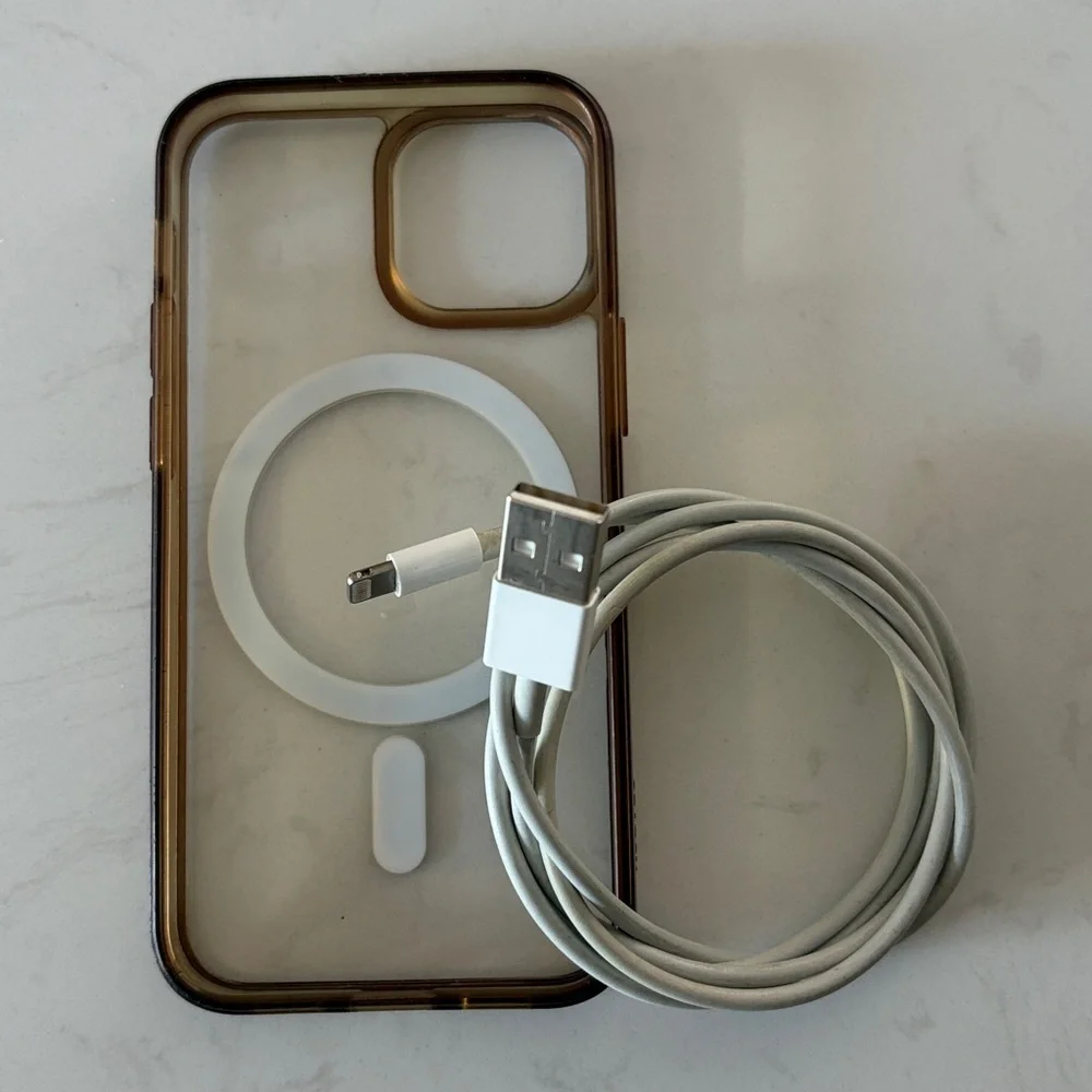 iPhone 13 Mini Accessories - Case, Earbuds & Charging Cord
